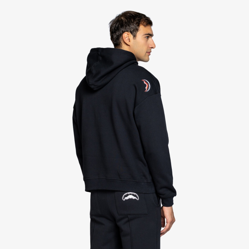 SPRAYGROUND CITY SKYLINE COMFY HOODIE BLK 