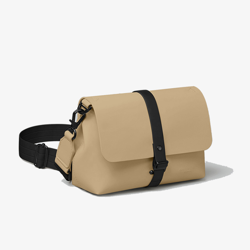 Gaston Luga Spläsh Crossbody Bag - Latte 