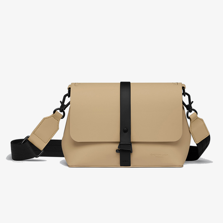 Gaston Luga Spläsh Crossbody Bag - Latte 