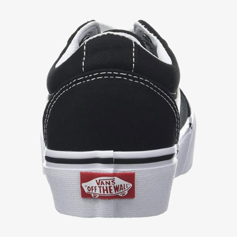 VANS WM WARD PLATFORM CANVASBLK/WHT 