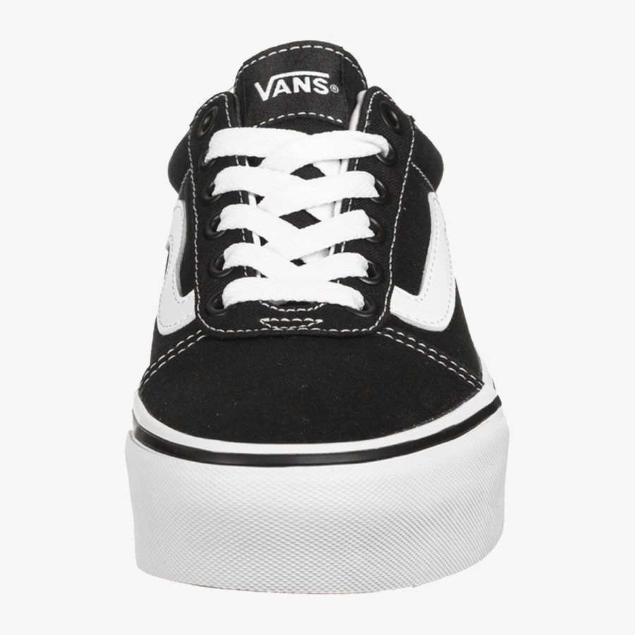 VANS WM WARD PLATFORM CANVASBLK/WHT 